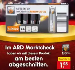 Netto Marken-Discount SUPER ENERGY ALKALINE BATTERIE MIGNON AA - LR6 - 1,5V Angebot