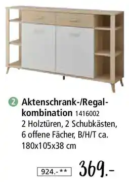 Zurbrüggen Aktenschrank-/Regalkombination Angebot