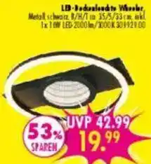 Möbel Boss LED Deckenleuchte Angebot