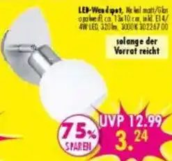 Möbel Boss LED Wandspot Angebot
