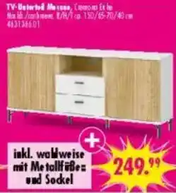 Möbel Boss TV Unterteil Angebot