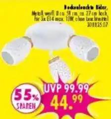 Möbel Boss Deckenleuchte Angebot