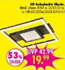 Möbel Boss LED Deckenleuchte Angebot