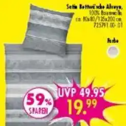 Möbel Boss Satin Bettwäsche Angebot