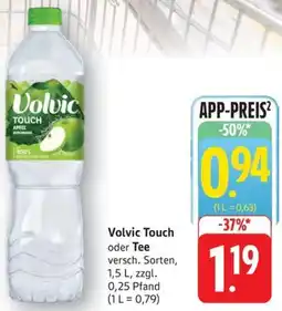 Schmidt's Märkte Volvic Touch oder Tee Angebot