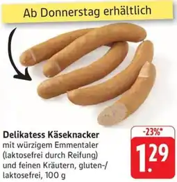 Schmidt's Märkte Delikatess Käseknacker Angebot