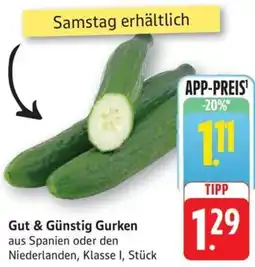 Schmidt's Märkte Gut & Günstig Gurken Angebot