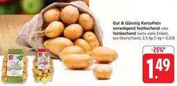 Schmidt's Märkte Gut & Günstig Kartoffeln vorwiegend festkochend oder festkochend Angebot