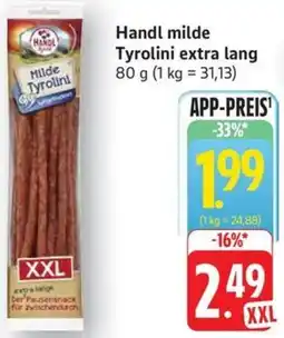 Schmidt's Märkte Handl milde Tyrolini extra lang Angebot