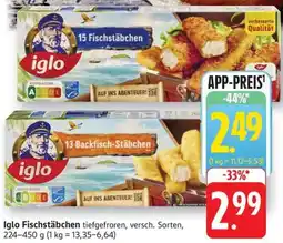Schmidt's Märkte Iglo Fischstäbchen Angebot