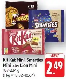 Schmidt's Märkte Kit Kat Mini, Smarties Mini oder Lion Mini Angebot