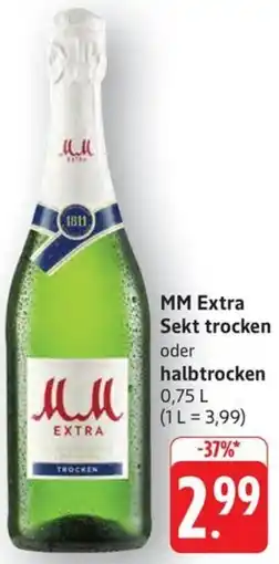 Schmidt's Märkte MM Extra Sekt trocken oder halbtrocken Angebot
