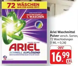 Schmidt's Märkte Ariel Waschmittel Pulver Angebot