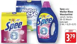 Schmidt's Märkte Spee oder Weißer Riese Waschmittel Angebot