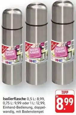 Schmidt's Märkte Gut & Günstig Isolierflasche Angebot