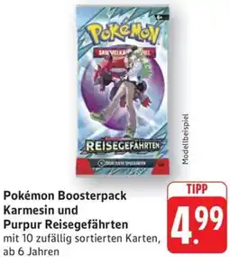 Schmidt's Märkte Pokémon Boosterpack Karmesin und Purpur Reisegefährten Angebot