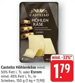 Schmidt's Märkte Castello Höhlenkäse oder Esrom Angebot