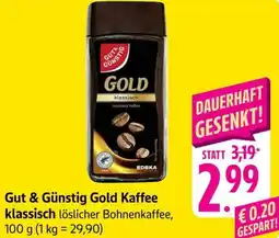 Schmidt's Märkte Gut & Günstig Gold Kaffee klassisch Angebot