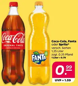 NETTO Coca-Cola, Fanta oder Sprite Angebot