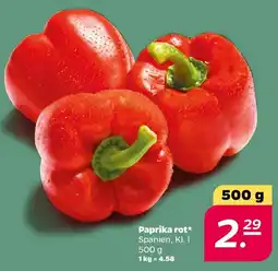 NETTO Paprika rot Angebot