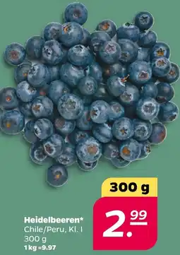 NETTO Heidelbeeren Angebot