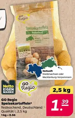 NETTO GO Regio Speisekartoffeln Angebot