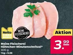 NETTO Meine Fleischerei Hähnchen-Minutenschnitzel Angebot