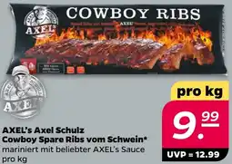 NETTO AXEL's Axel Schulz Cowboy Spare Ribs vom Schwein Angebot
