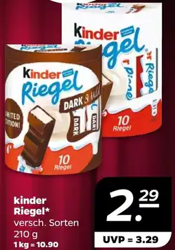 NETTO kinder Riegel Angebot