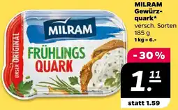 NETTO MILRAM Gewürzquark Angebot