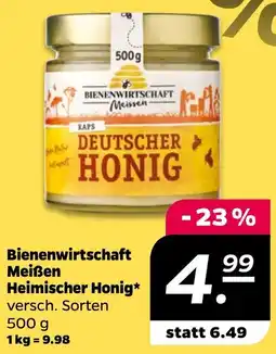 NETTO Bienenwirtschaft Meißen Heimischer Honig Angebot