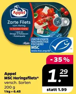 NETTO Appel MSC Heringsfilets Angebot