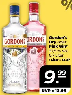 NETTO Gordon's Dry oder Pink Gin Angebot