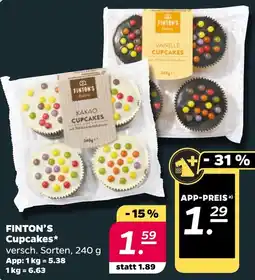 NETTO FINTON'S Cupcakes Angebot
