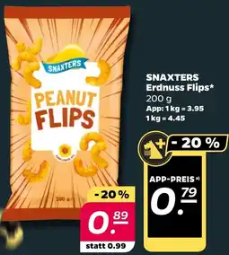 NETTO SNAXTERS Erdnuss Flips Angebot