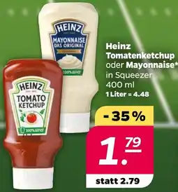 NETTO Heinz Tomatenketchup oder Mayonnaise Angebot