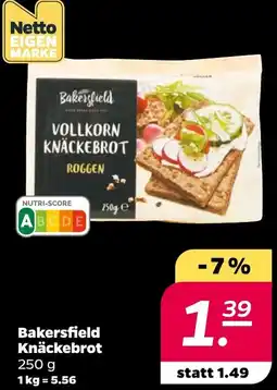 NETTO Bakersfield Knäckebrot Angebot