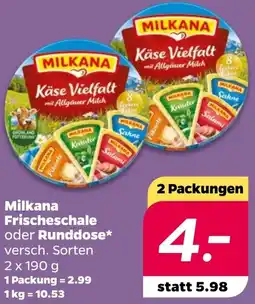 NETTO Milkana Frischeschale oder Runddose Angebot