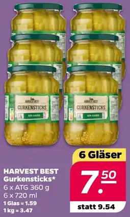 NETTO HARVEST BEST Gurkensticks Angebot