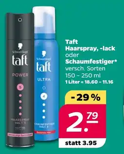 NETTO Taft Haarspray, -lack oder Schaumfestiger Angebot