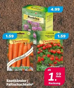 NETTO Saatbänder/ Faltschachteln Angebot