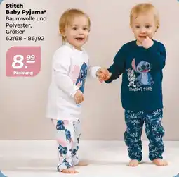 NETTO Stitch Baby Pyjama Angebot