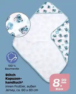 NETTO Stitch Kapuzenhandtuch Angebot
