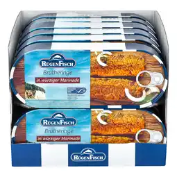 Netto Marken-Discount Rügenfisch Bratheringe in Marinade 300 g Abtropfgewicht, 12er Pack Angebot