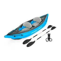 Netto Marken-Discount Bestway Hydro-Force Kajak-Set Cove Champion X2 331 x 88 x 45 cm Angebot