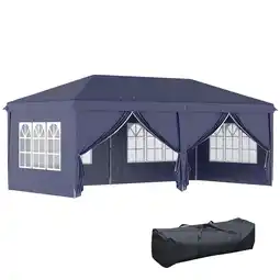 Netto Marken-Discount Outsunny Pavillon Stahl, Oxford-Gewebe Angebot