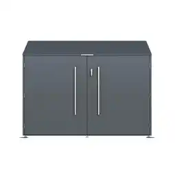 Netto Marken-Discount Westmann Fahrradgarage Linea anthrazit 100x200x154cm Angebot