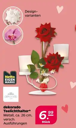 NETTO dekorado Teelichthalter Angebot