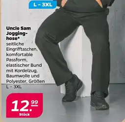 NETTO Uncle Sam Jogging- hose Angebot