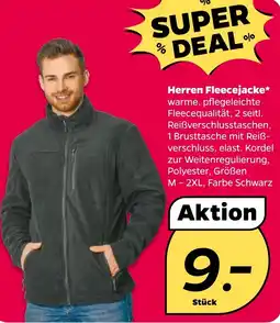 NETTO Herren Fleecejacke Angebot